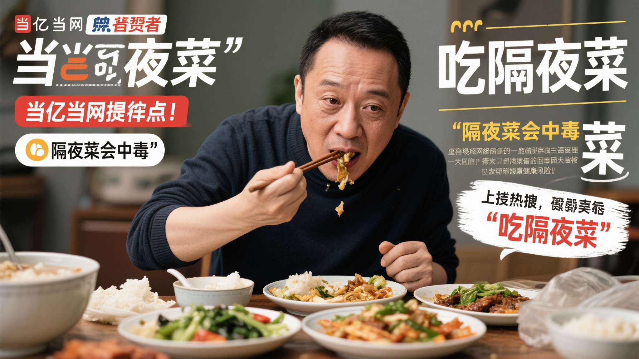 李国庆回应吃剩菜:网上说吃隔夜菜会中毒 但我能接受 李国庆回应吃剩菜:网上说吃隔夜菜会中毒 但我能接受